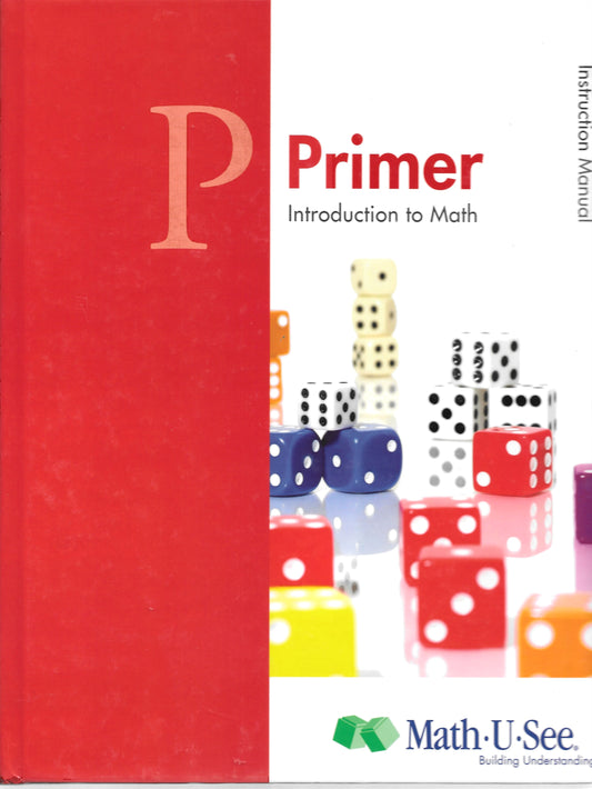 Math U See Primer Introduction to Math