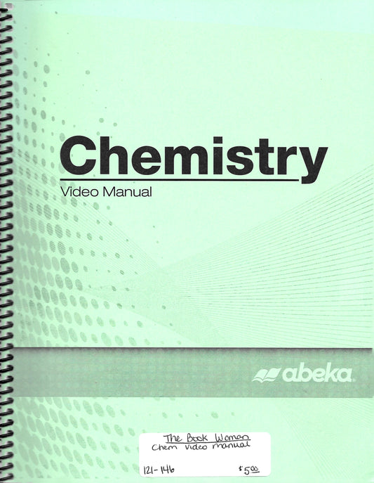 Chemistry Video Manual