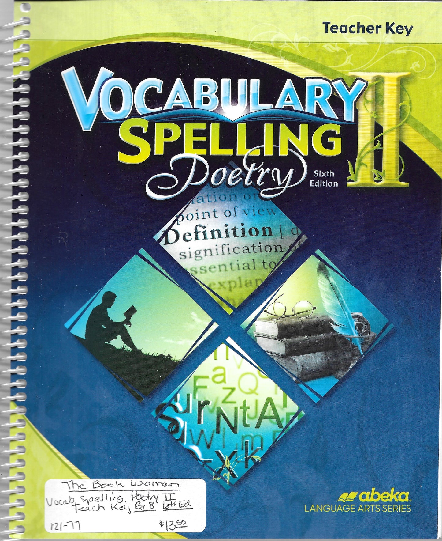 Vocabulary Spelling Poetry II Teacher Key Abeka