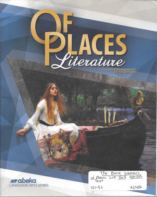 Of Places Literature text Abeka