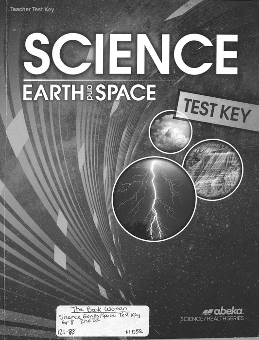 Science Earth and Space Test Key Abeka