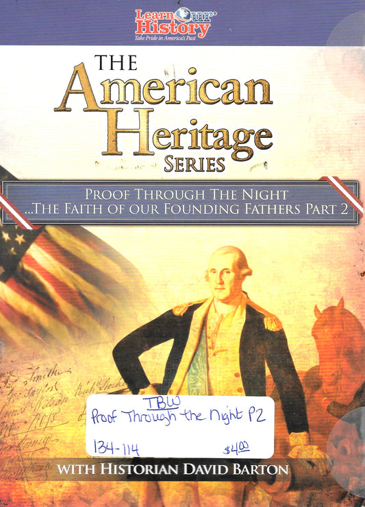 American Heritage Series-Proof Through the Night...The Faith of Our Founding Fathers Part 2-DVD