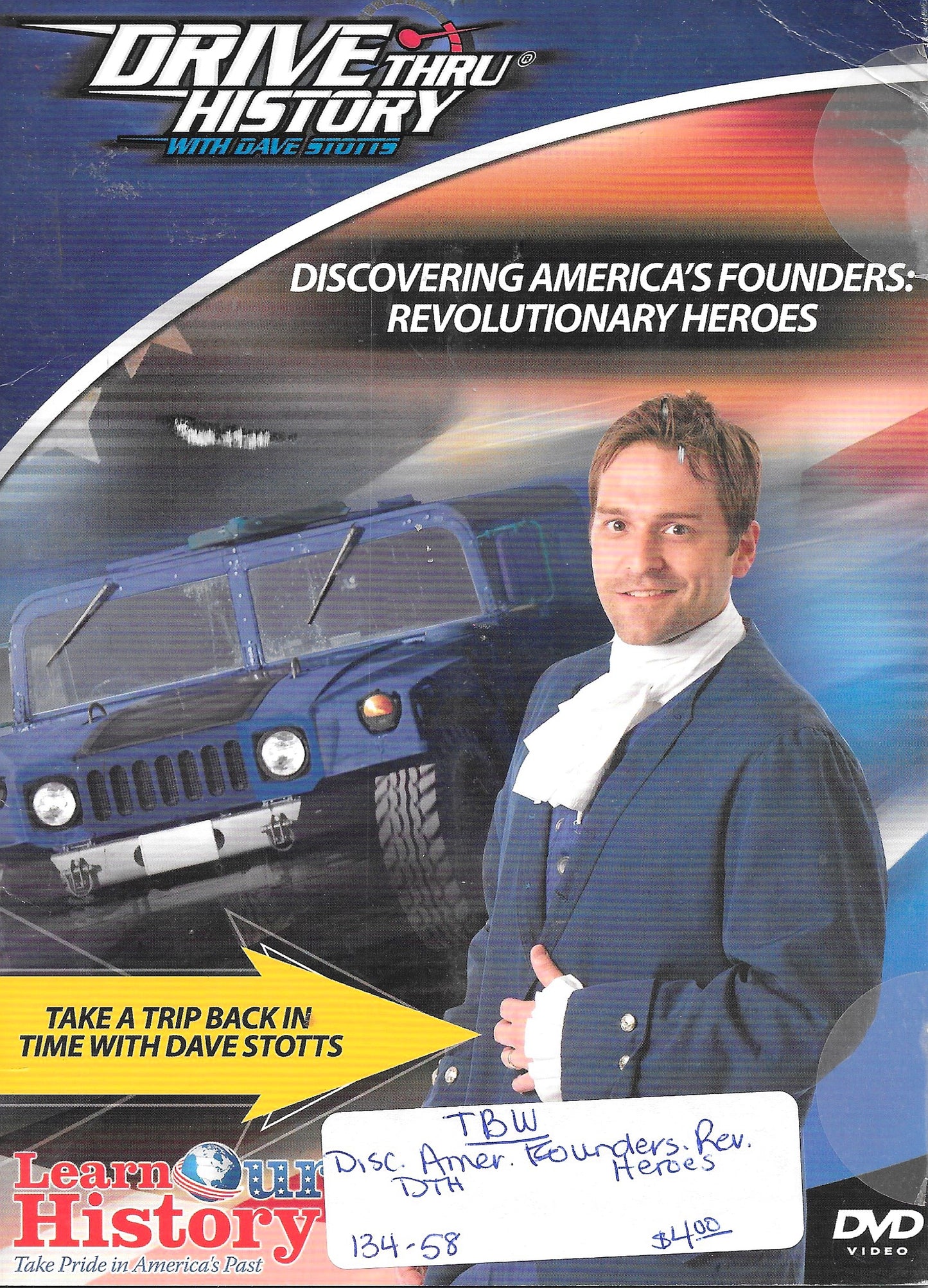 Drive Thru History-Discovering America's Founders: Revolutionary Heroes-DVD