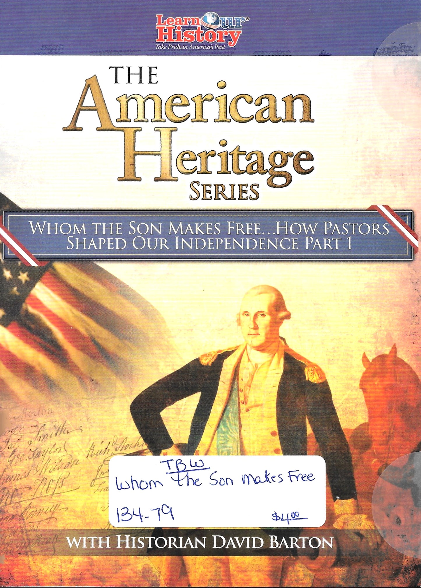 American Heritage Series-Whom The son Makes Free...How Pastors Shaped Our Independence Part 1-DVD