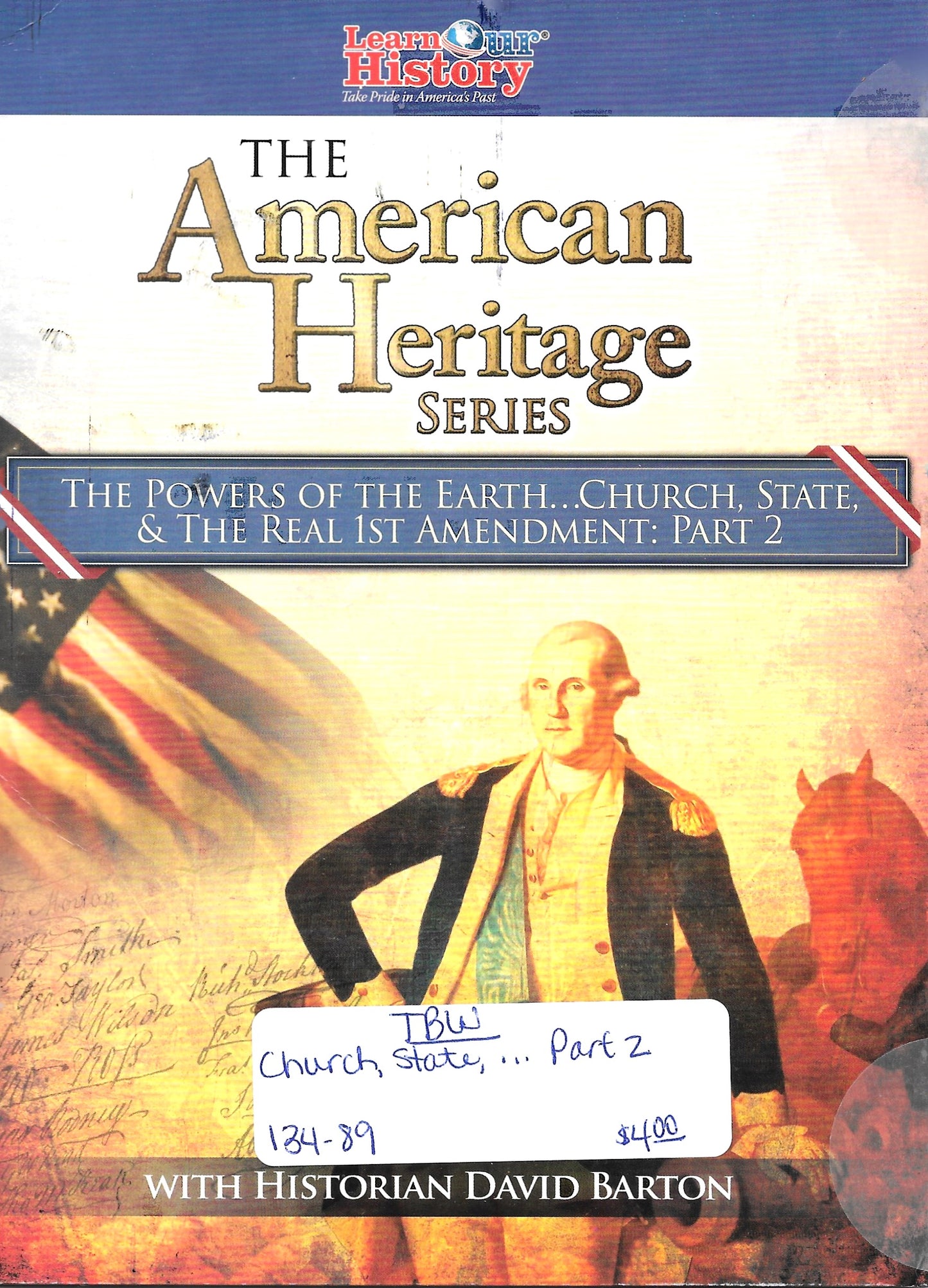 American Heritage Series-The Powers of the Earth...Church, State, & the Real 1st Amendment: Part 2-DVD