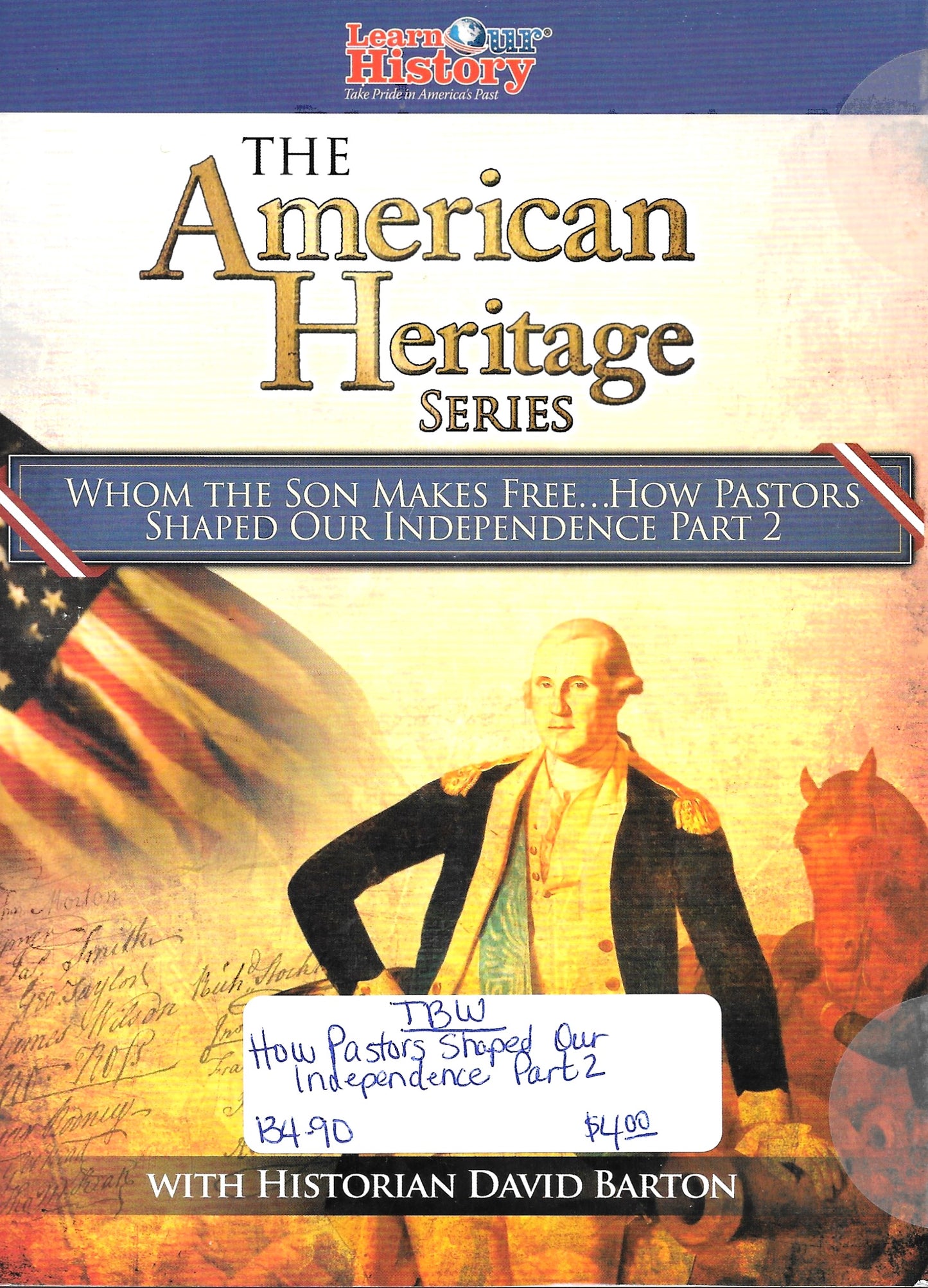 American Heritage Series-Whom the Son Makes Free...How Pastors Shaped Our Independence Part 2-DVD