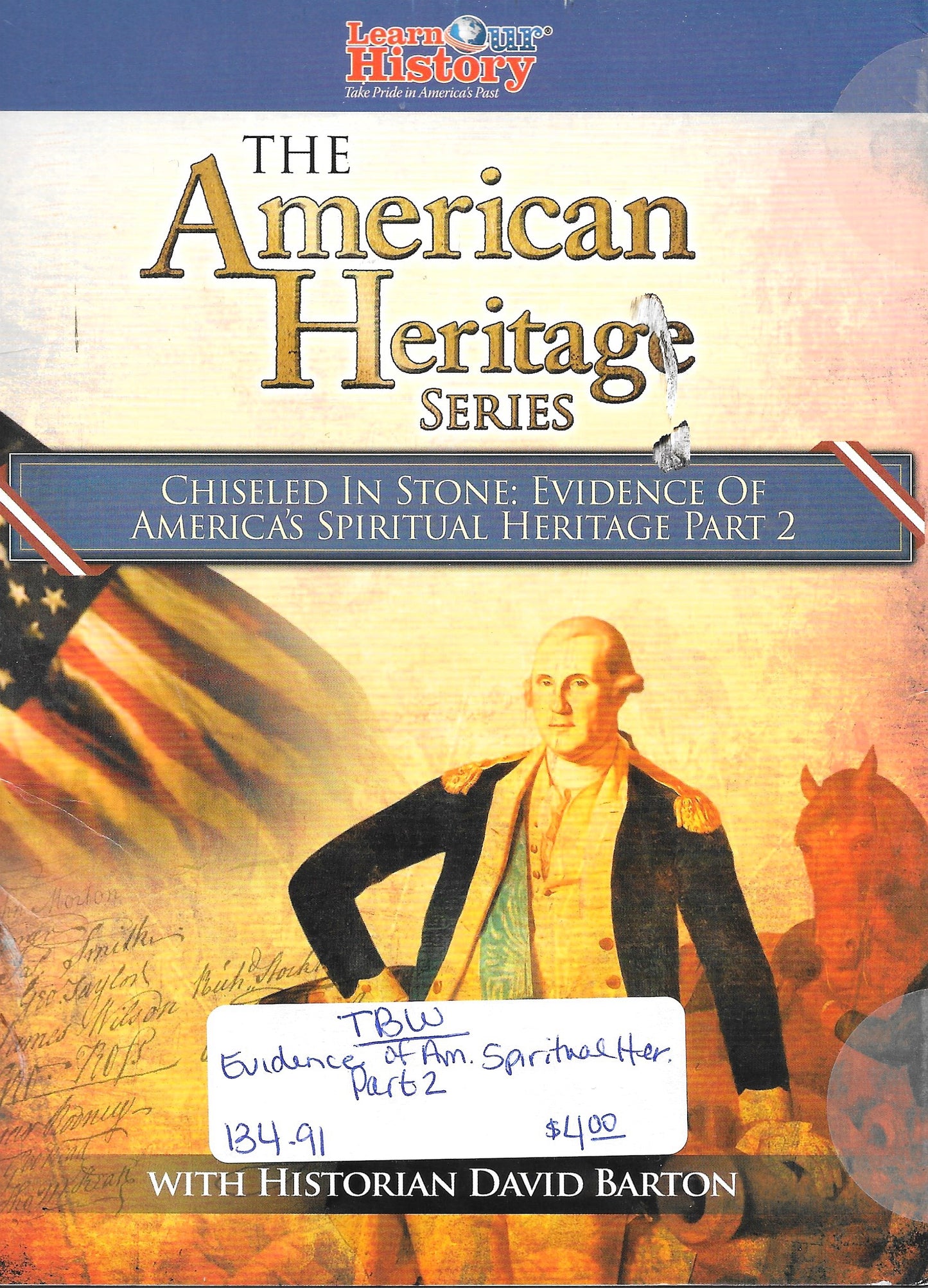 American Heritage Series-Chiseled in Stone: Evidence of America's Spiritual Heritage Part 2-DVD