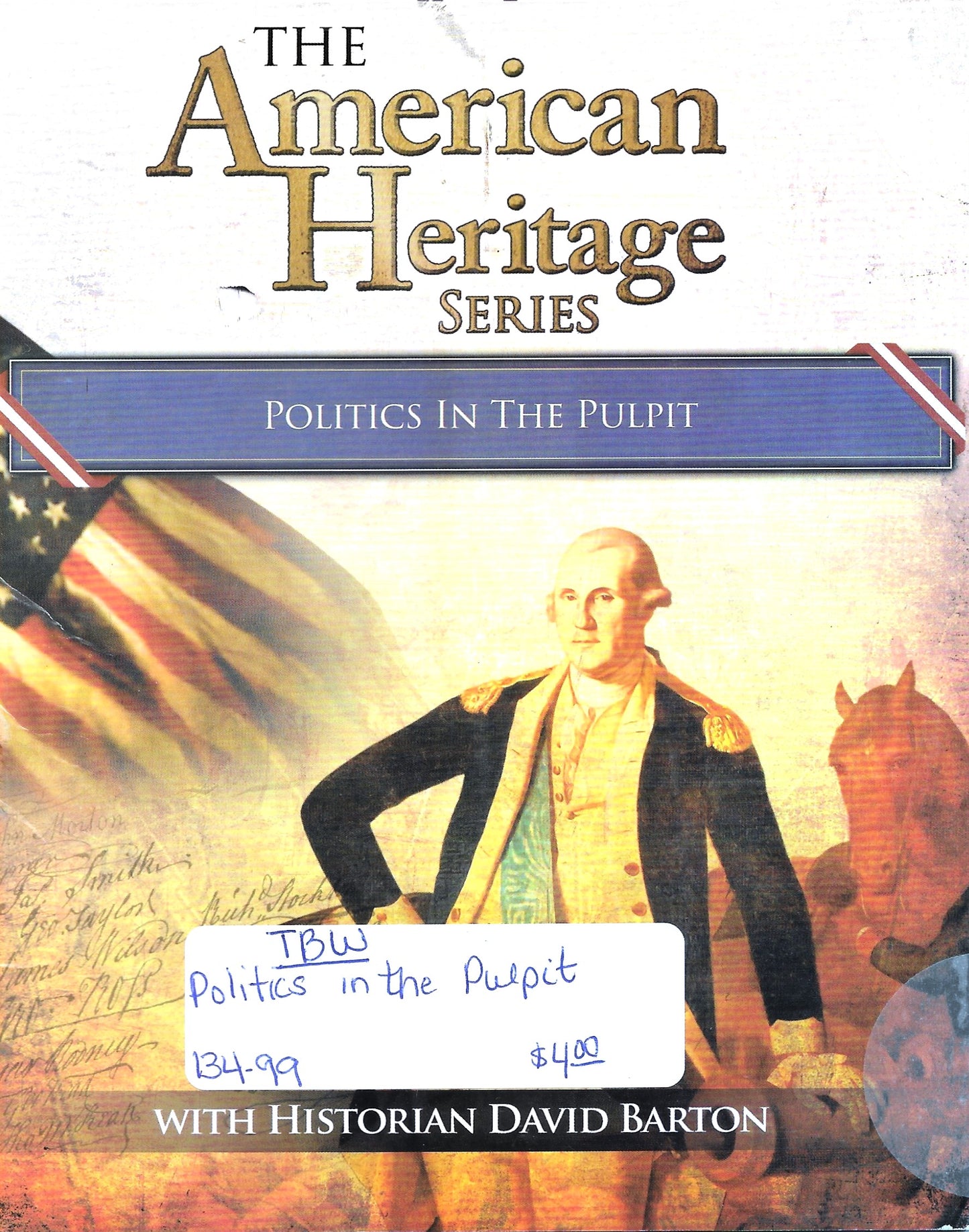 American Heritage Series-Politics in the Pulpit-DVD