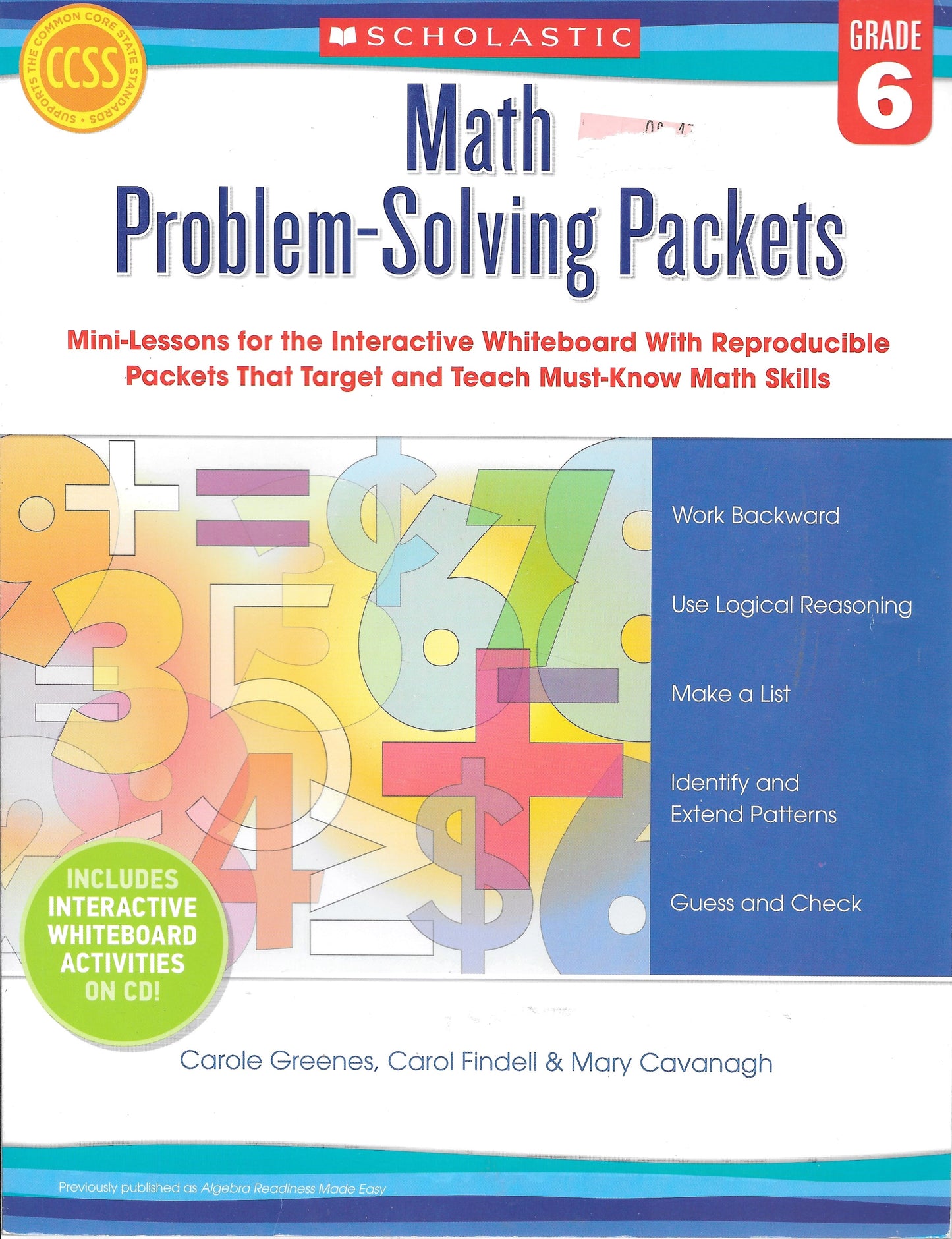 Scholastic Math Problem-Solving Packets