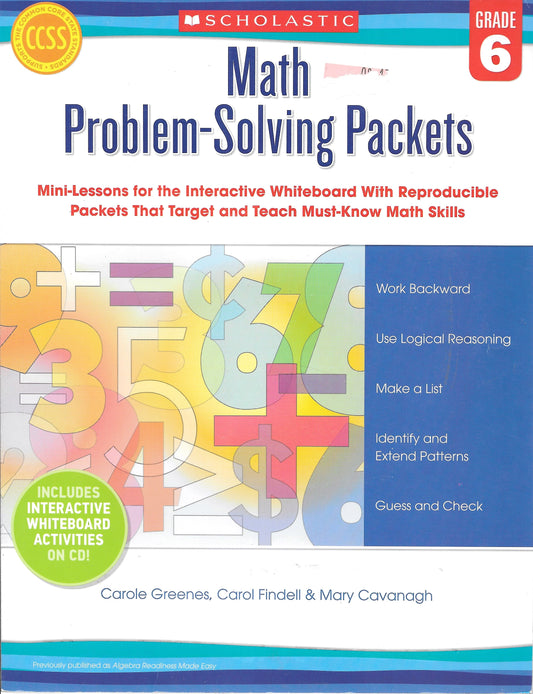 Scholastic Math Problem-Solving Packets