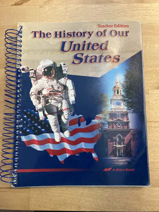 Abeka The History of Our United States 4 Teacher Edition