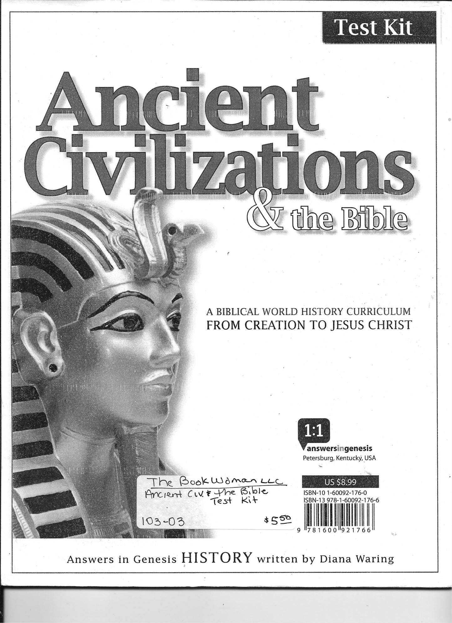 answers in genesis Ancient Civilizations & the Bible From Creation to Jesus Christ Test Kit