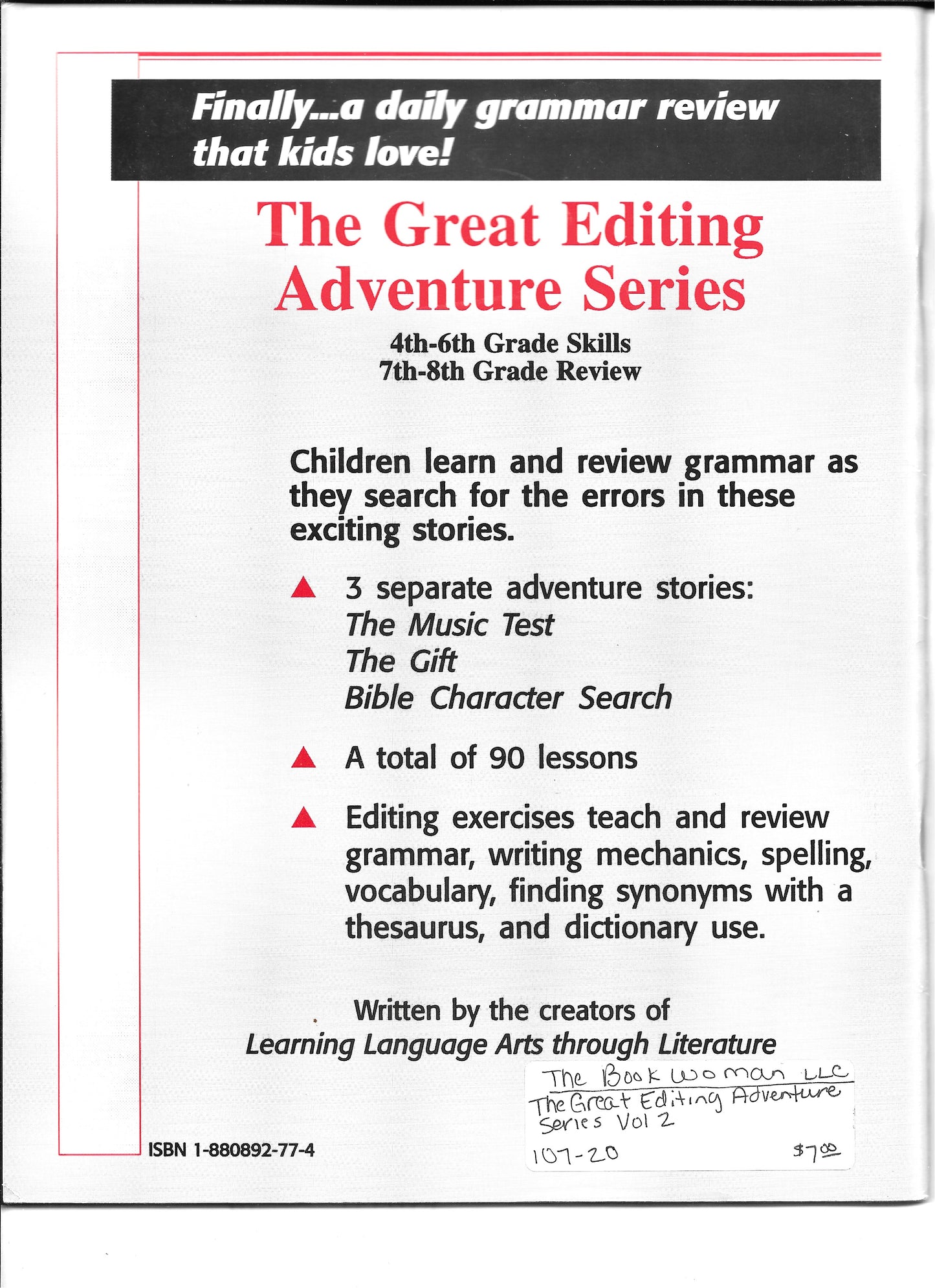 The Great Editing Adventure Series Vol 2