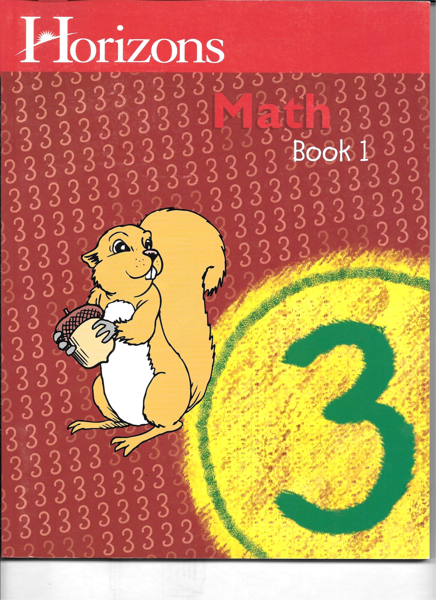 Horizons Math 3 Book 1