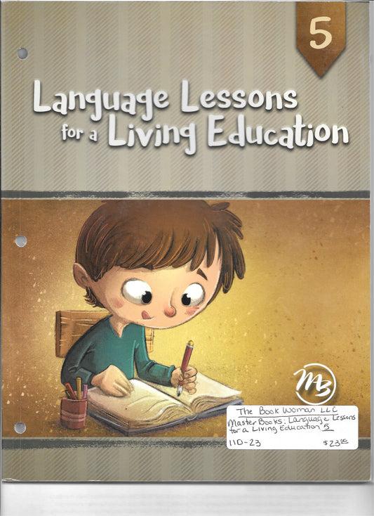 Master Books Language Lessons for a Living Education 5