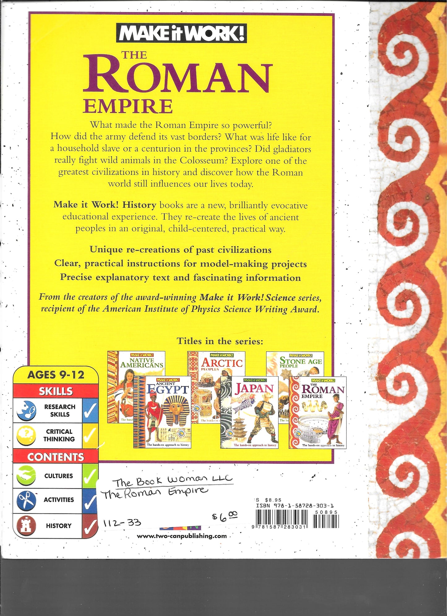 Make it Work! The Roman Empire, The hands-on approach to history