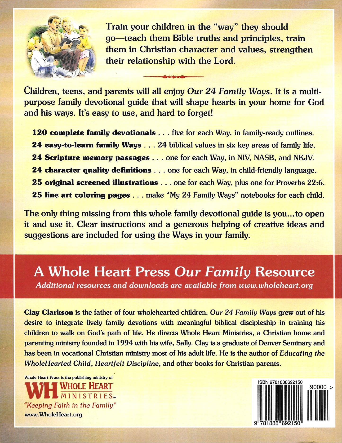 Our 24 Family Ways A family devotional guide