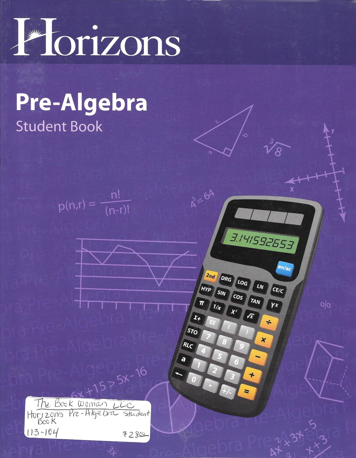 Horizons Pre-Algebra Student Book