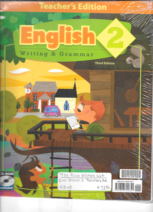 bju English 2 Writing & Grammar Teacher's Edition