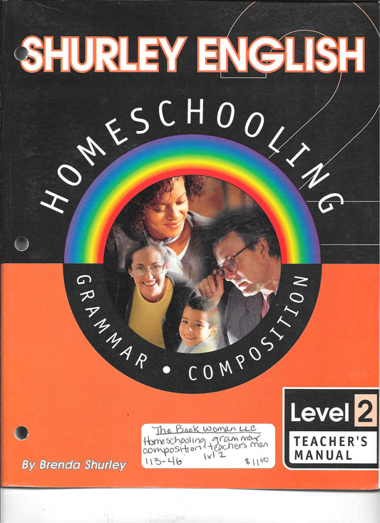 Shurley English Homeschooling Grammar & Composition Teacher's Manual Level 2