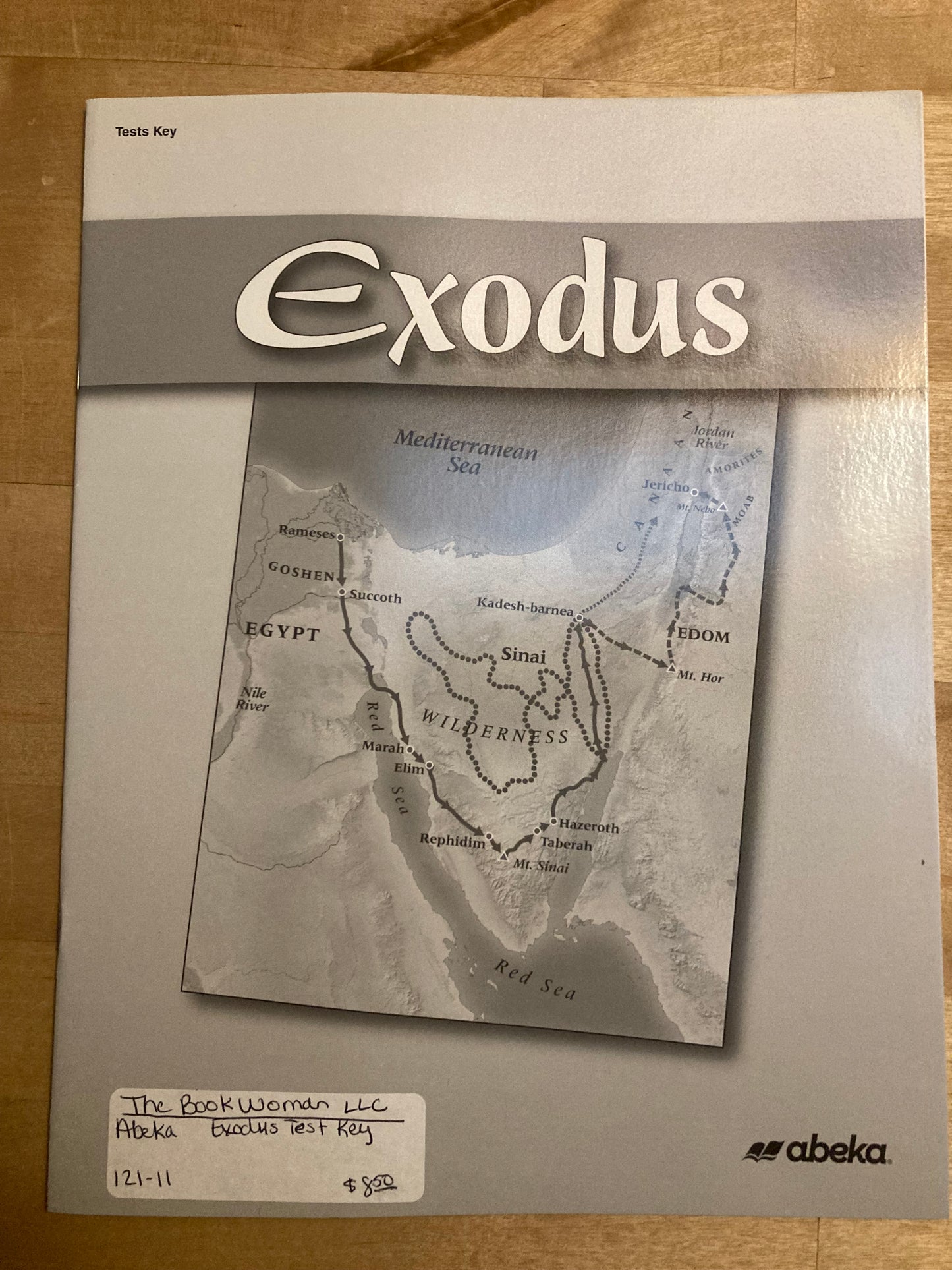 Abeka Exodus Test Key