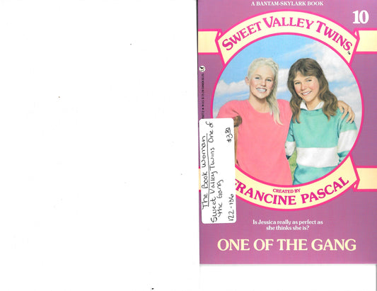 Sweet Valley Twins #10 One of the Gang