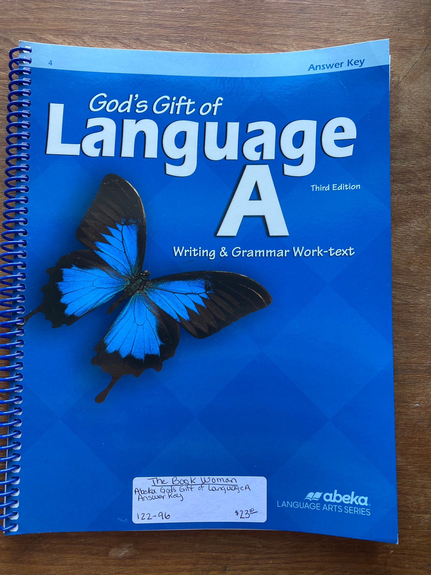 Abeka God's Gift of Language A Answer Key