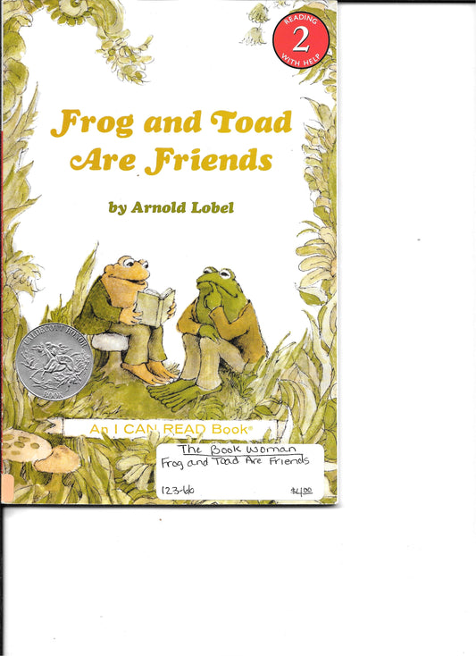 Frog and Toad are Friends.