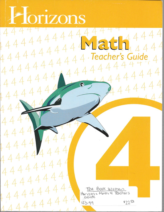 Horizons Math 4 Teacher's Guide