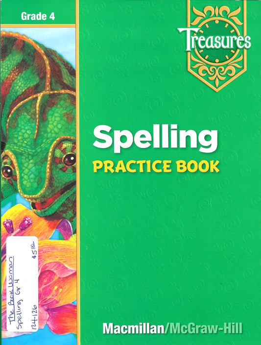 Spelling Practice Book Grade 4