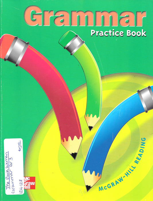 Grammar Practice Book Grade 3