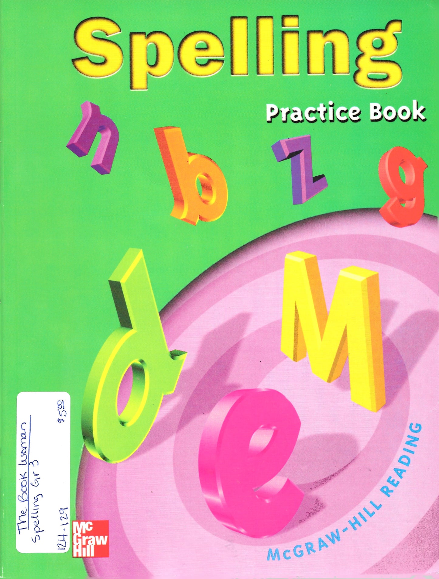 Spelling Practice Book Grade 3