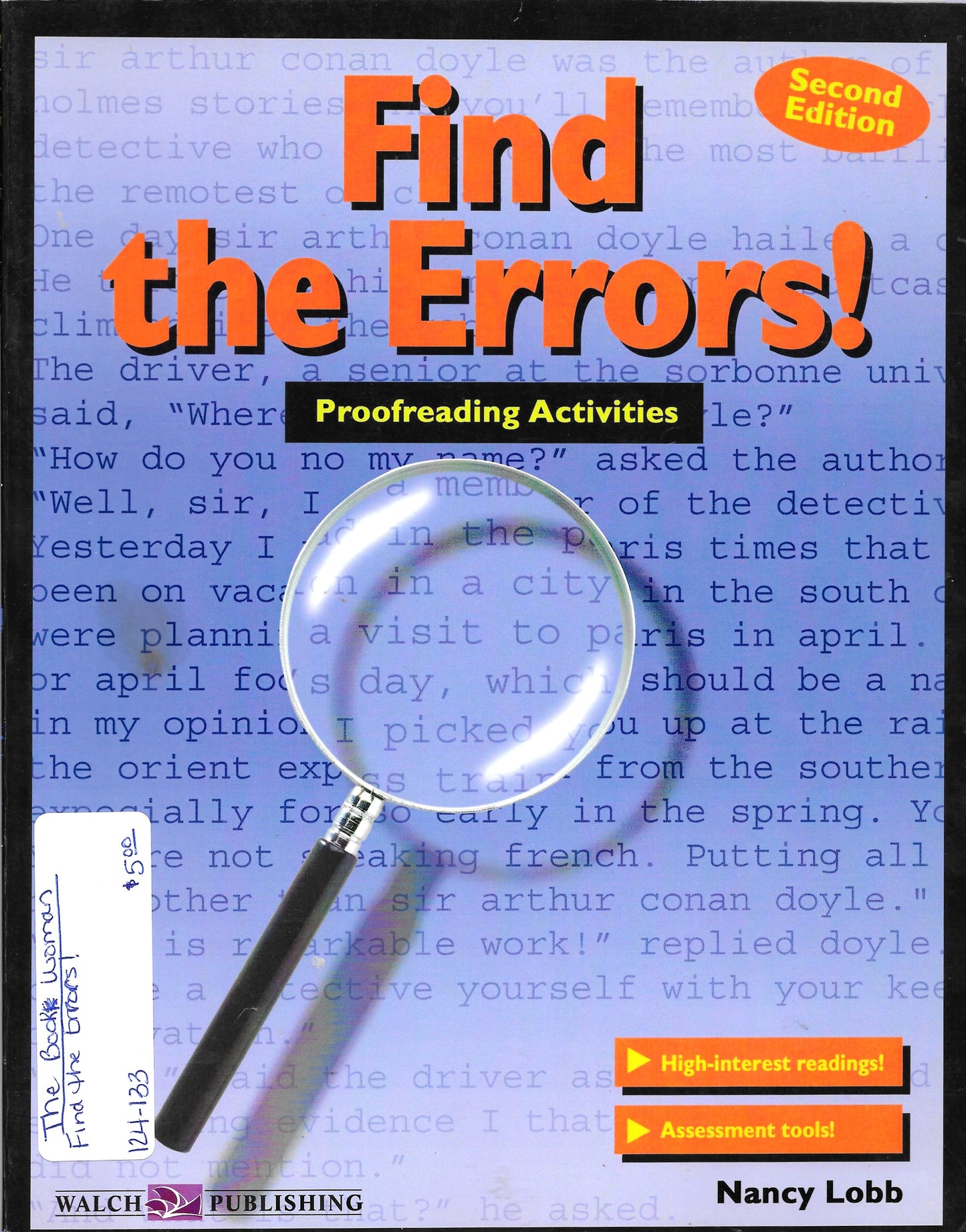 Find the Errors! Proofreading Activities