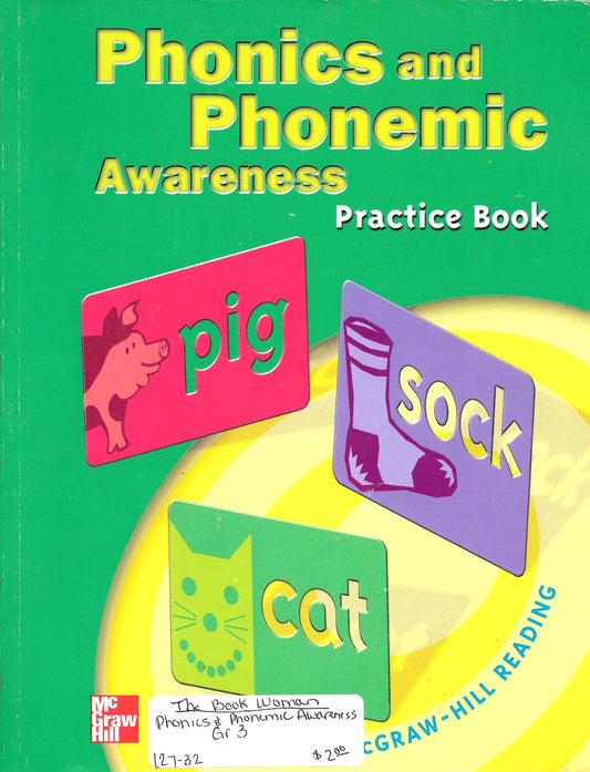 Phonics and Phonemic Awareness Practice Book