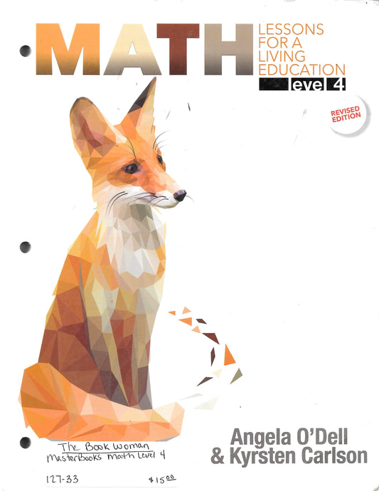 MasterBooks Math level 4