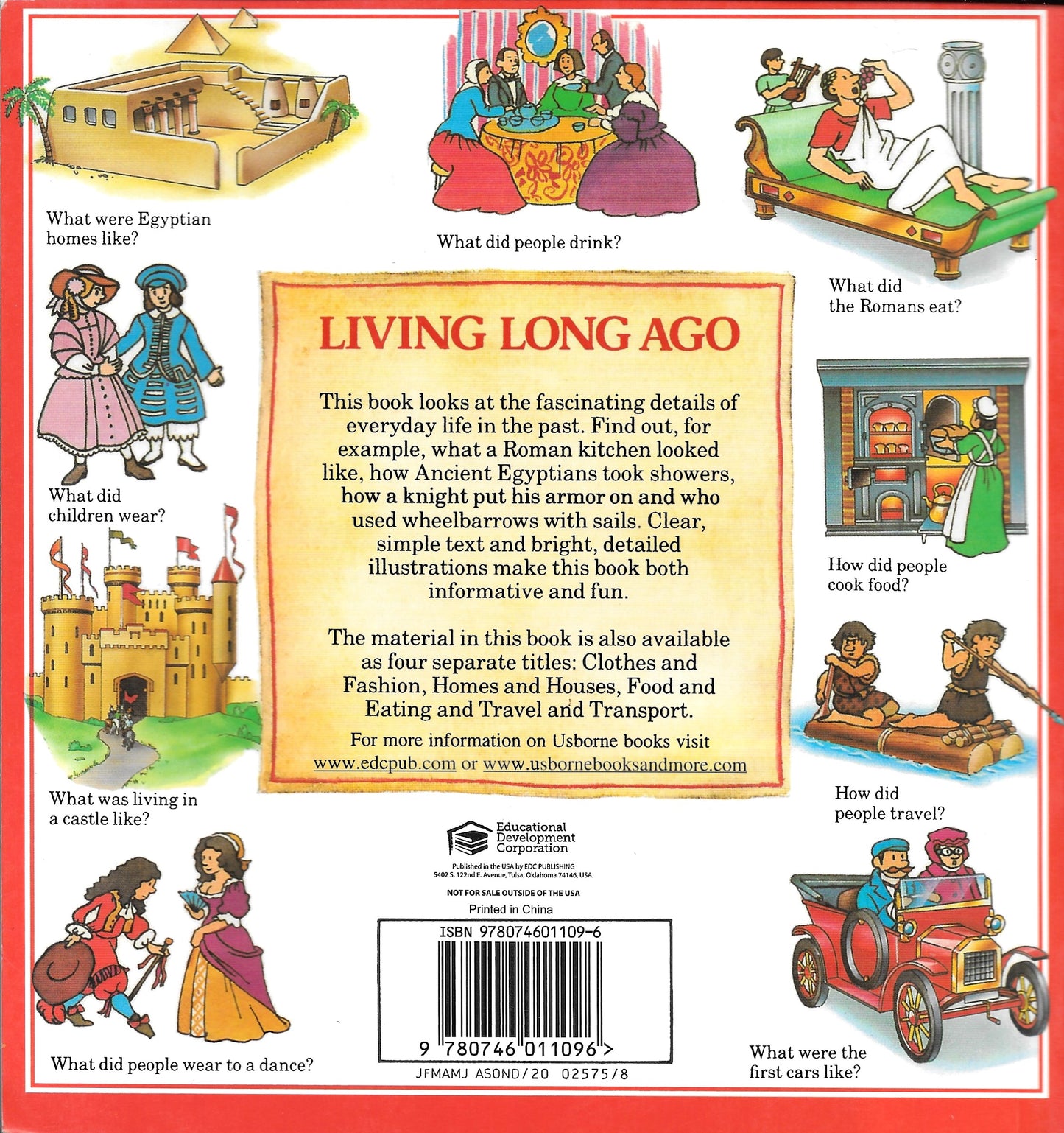 Usborne book of Living Long Ago