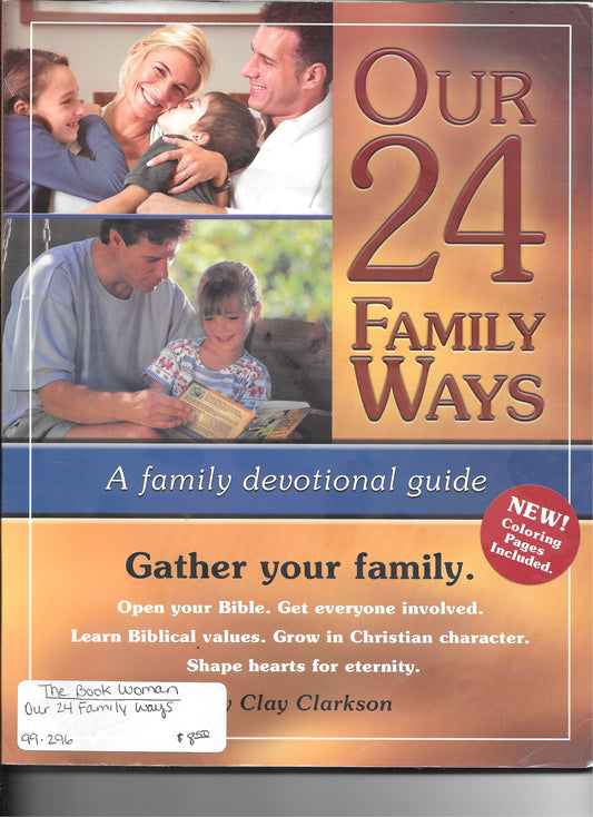 Our 24 Family Ways A Family Devotional Guide