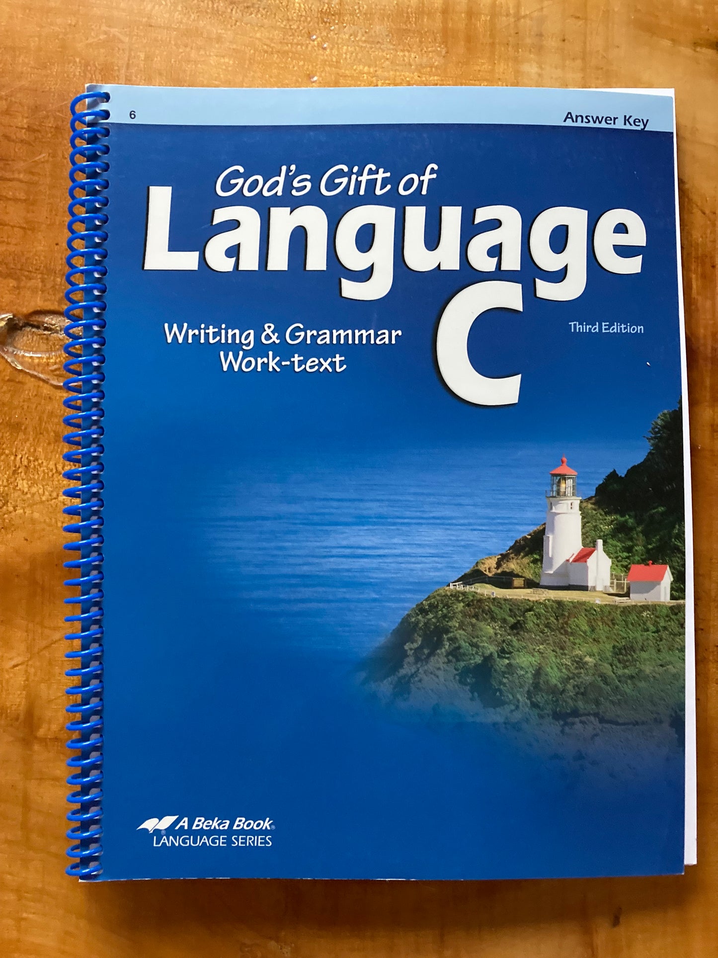 Abeka God's Gift of Language C 6 Work Text Answer Key