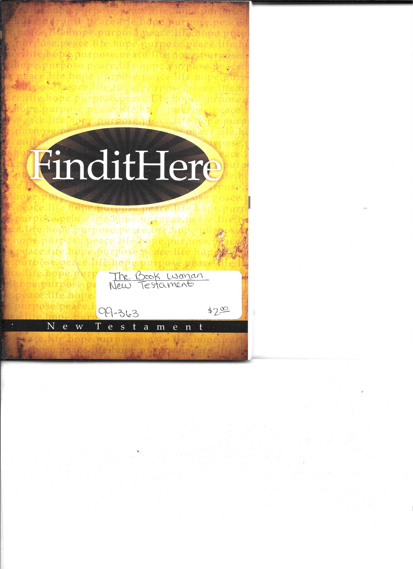 Bible Find It Here New Testament