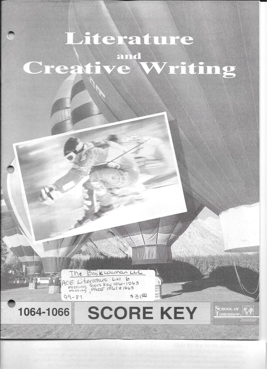 ACE Literature and Creative Writing 6