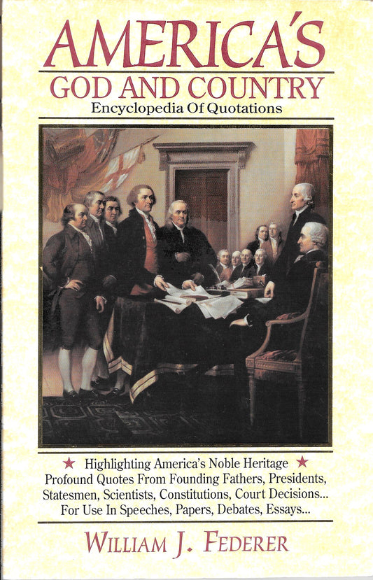 America's God and Country Encyclopedia of Quotations