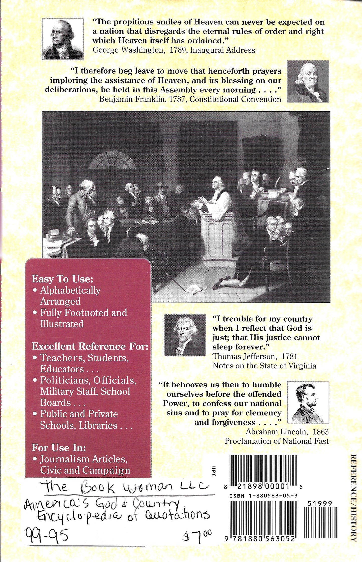 America's God and Country Encyclopedia of Quotations